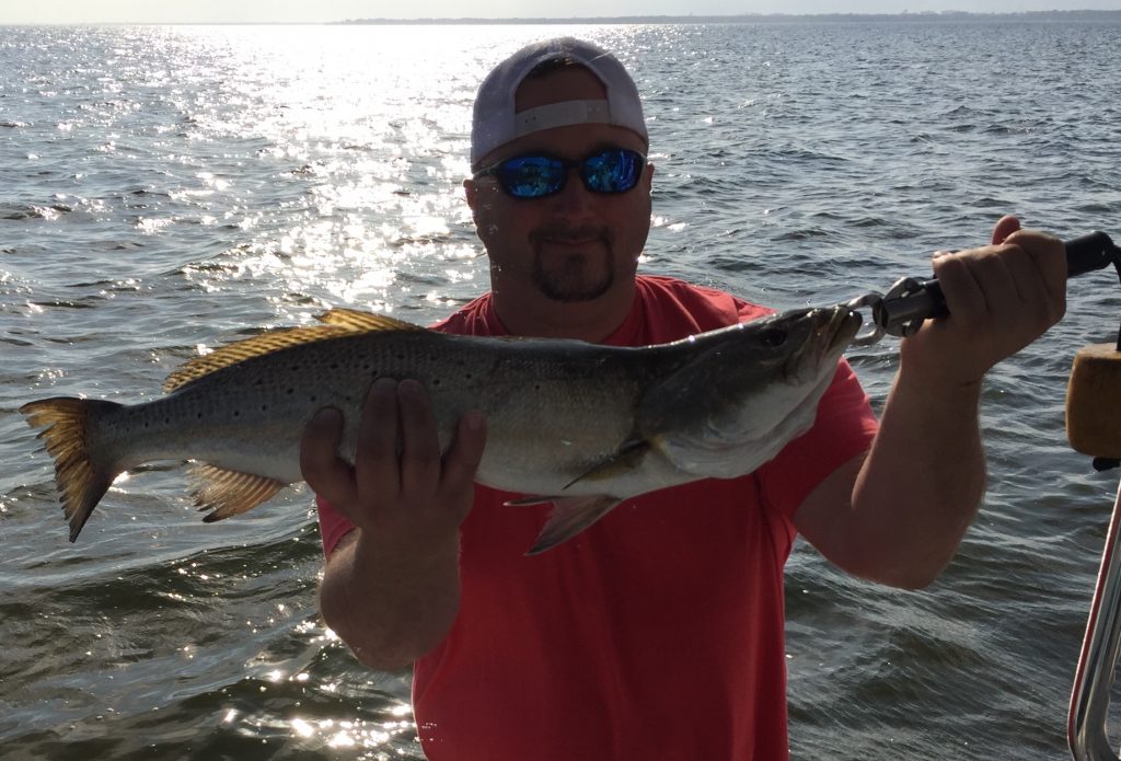 Big Speckled Trout in Destin, Florida