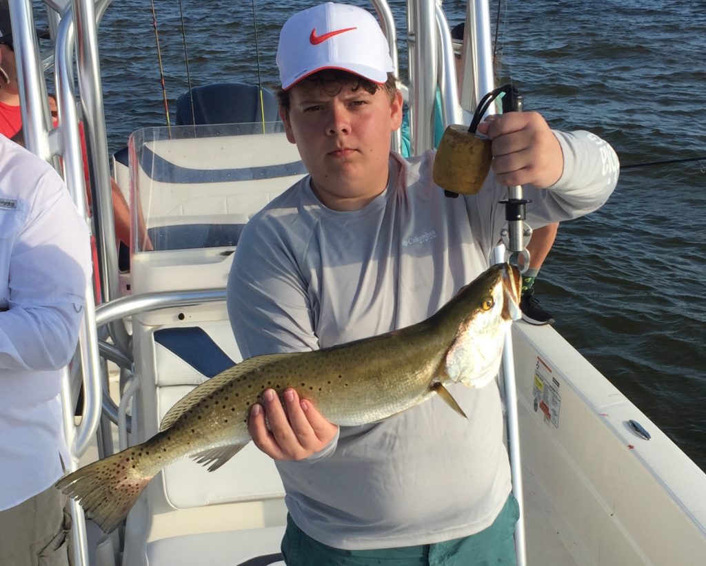 Big Speckled Trout in Destin, Florida